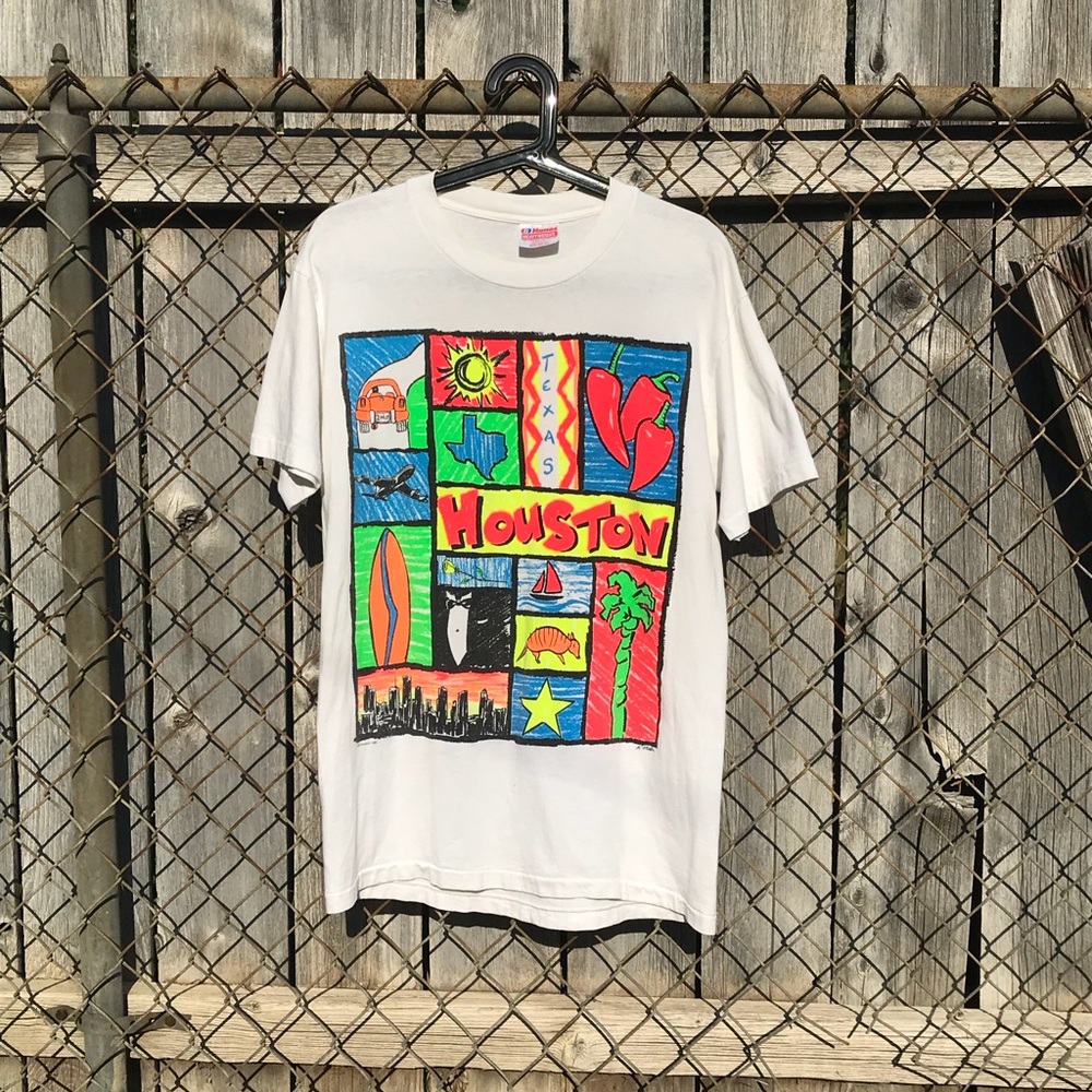 ⛔️SOLD⛔️Vintage 1989 Houston Texas T-Shirt